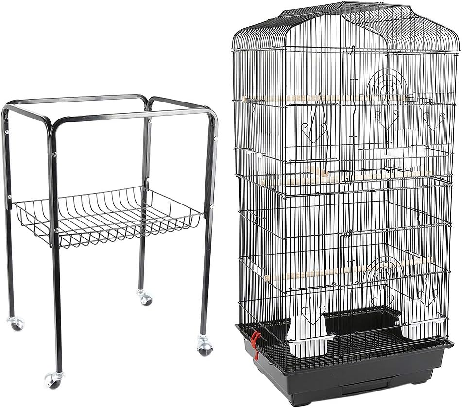Yizhe Vogelkäfig,Vogelvoliere,Voliere,Vogelhaus,Papageienkäfig,Tierkäfig,Käfig,Sittichkäfig,Vogel,mi