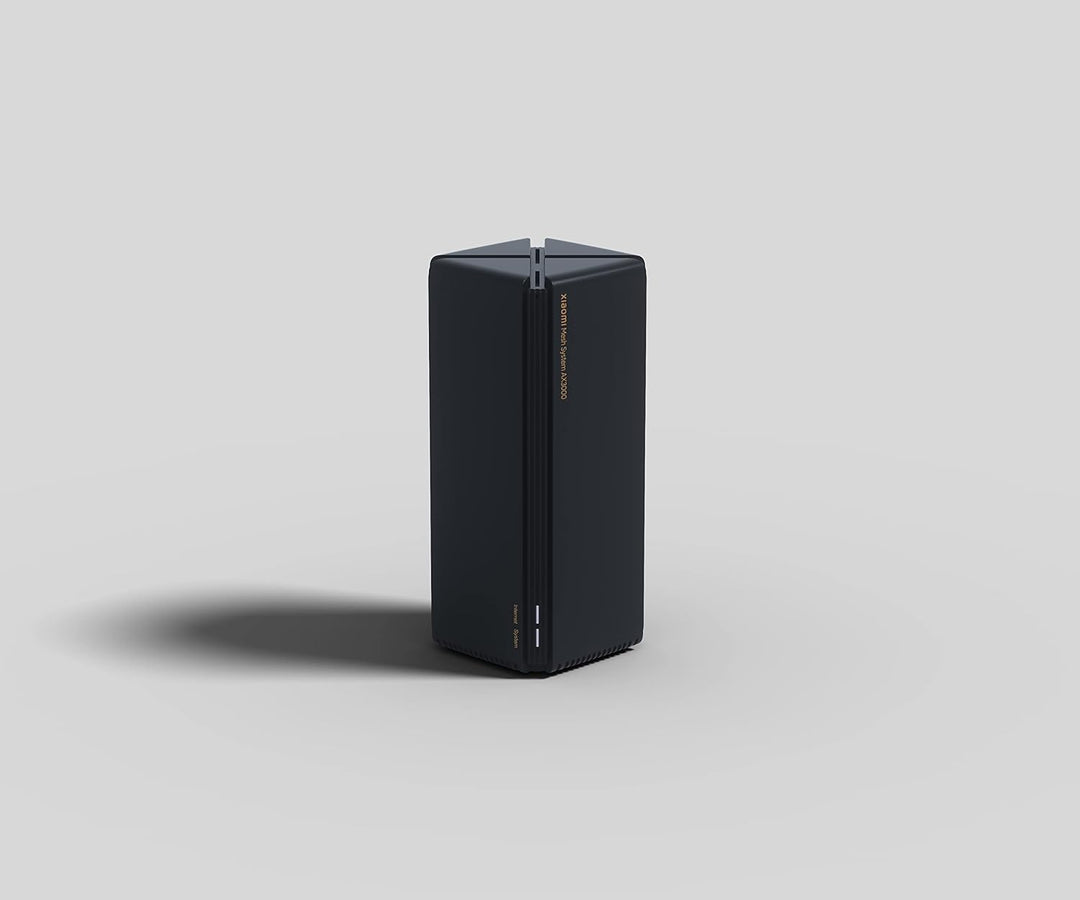 Xiaomi AX3000 (1-Pack) Dual-Band (2.4 GHz/5 GHz) Wi-Fi 6 (802.11ax) Schwarz 3 Innenräume, 35825
