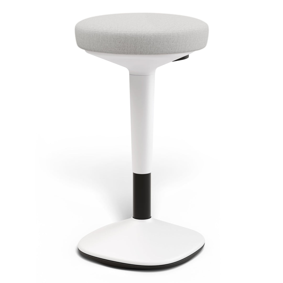 Desktronic Ergonomischer Stehhocker höhenverstellbar (57–82 cm) – Wackelhocker 37 cm Durchmesser, 36