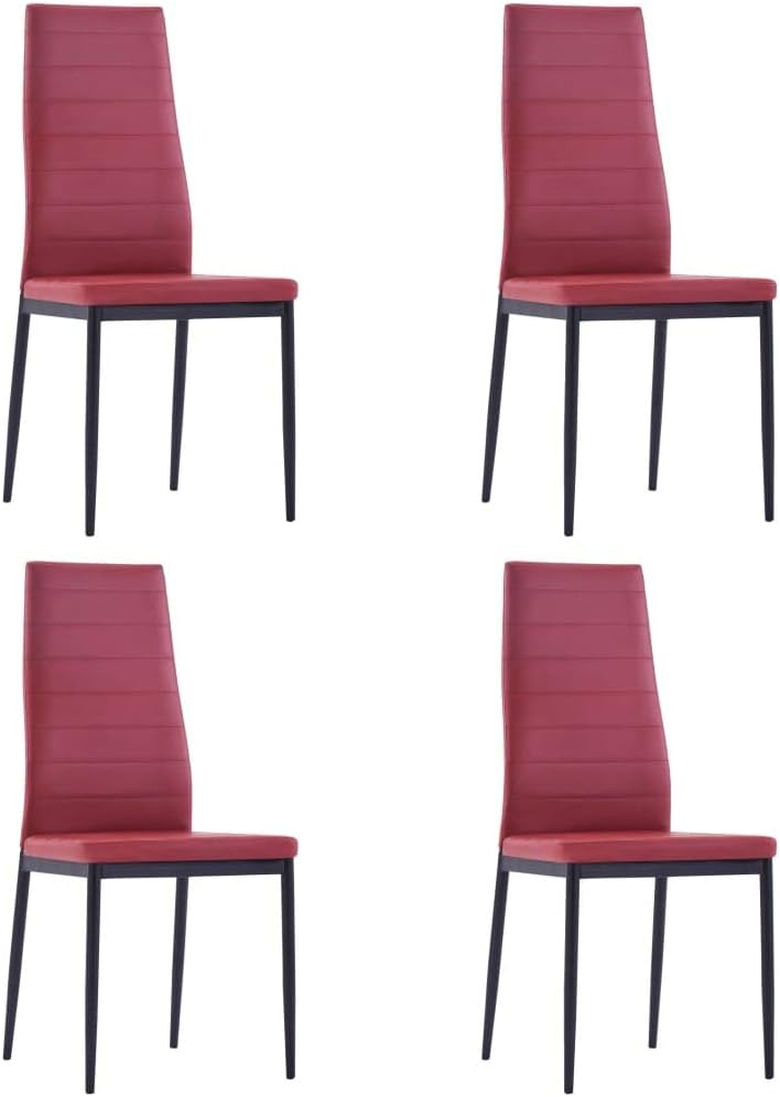 Tidyard 5-TLG. Essgruppe Esstisch-Set Mit 4 Esszimmerstühle Stühle,Küchentisch Essstuhl Küchenmöbel