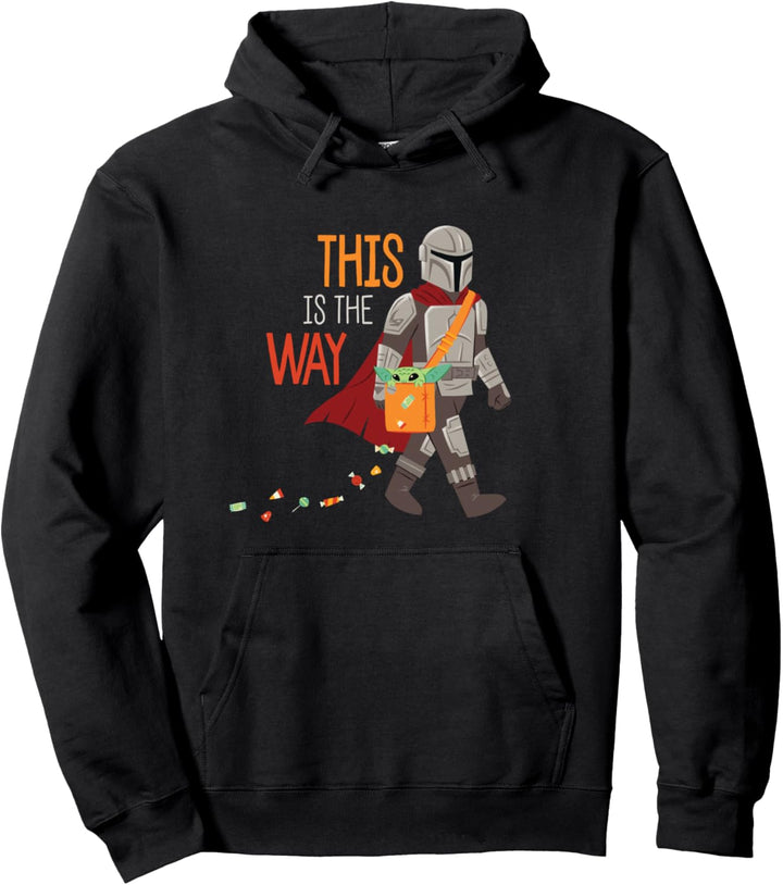 Star Wars The Mandalorian Grogu This is The Way Halloween Pullover Hoodie