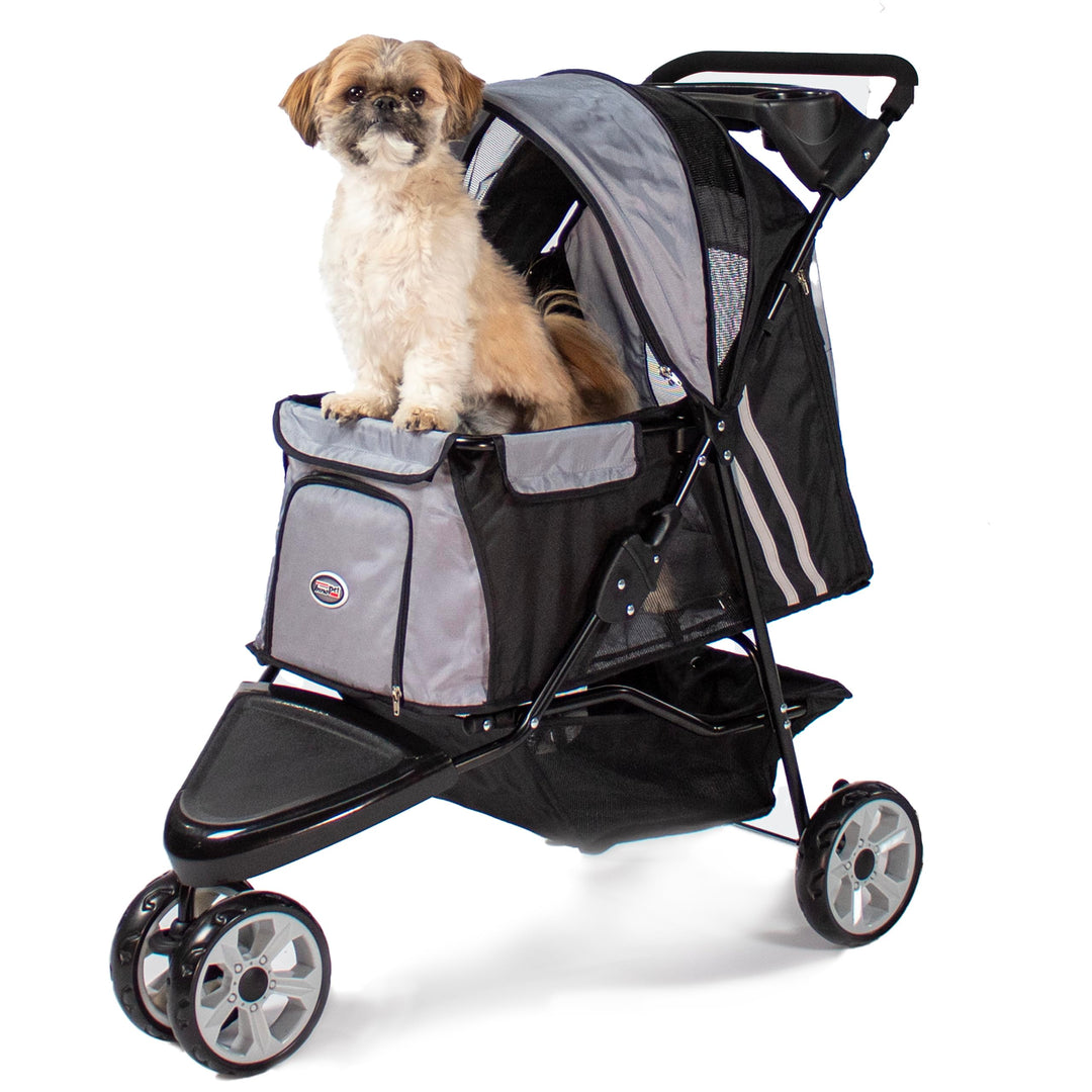 Haustier-Buggy All Terrain ips-01 Hunde-Tragetasche, Trolley, Trailer, InnoPet, Buggy. Zusammenklapp