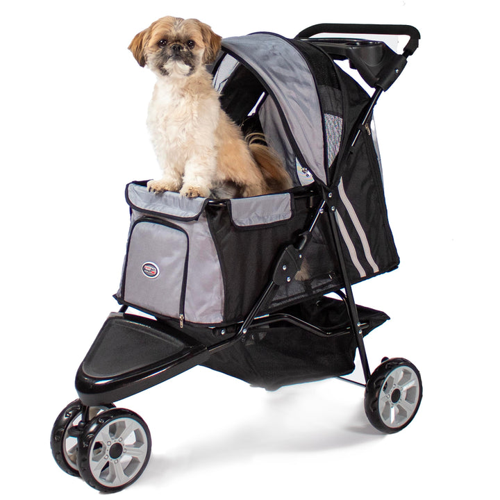 Haustier-Buggy All Terrain ips-01 Hunde-Tragetasche, Trolley, Trailer, InnoPet, Buggy. Zusammenklapp