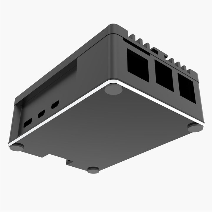 Akasa Pi-5 Pro, Aluminum Raspberry Pi 5 Case with Heatsink, Fanless Passive Cooling, Concealed Micro