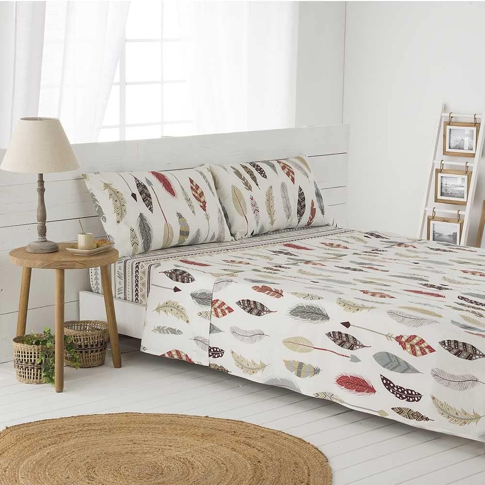 COTTON ARTean Bettwäsche Salve 90x190/200 Cama 90 X 190/200 Mehrfarbig, Cama 90 X 190/200 Mehrfarbig