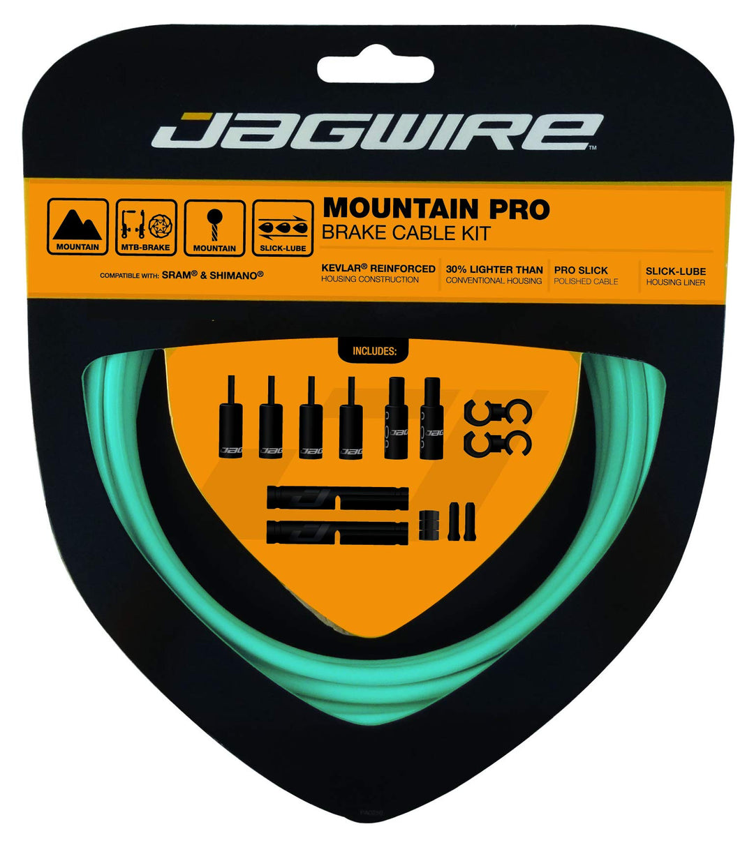 Jagwire pck408 Kabelset und Gaines Unisex Erwachsene, Bianchi Celeste, Bianchi Celeste