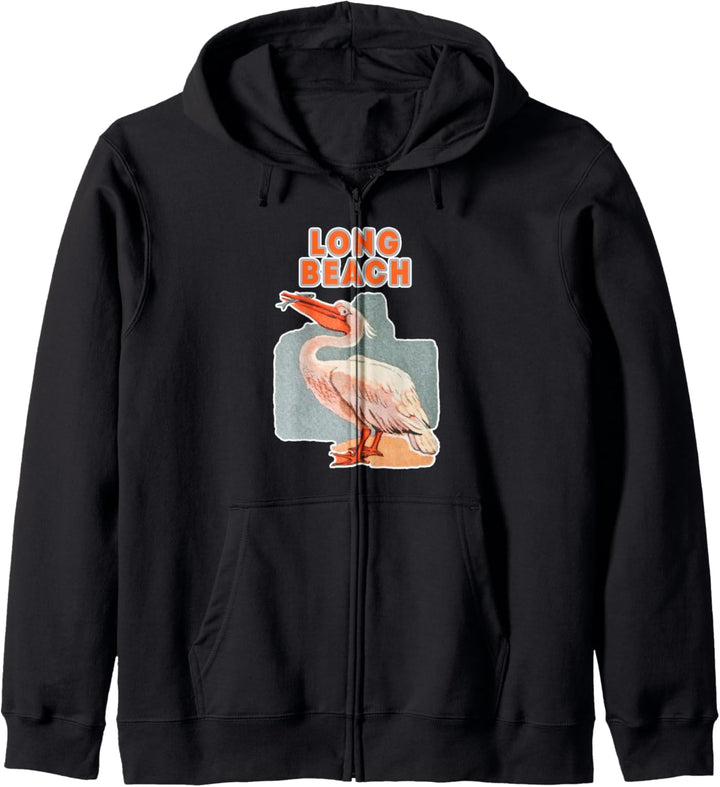 LONG BEACH CALIFORNIA USA USA Surfer Skater-Outfit Kapuzenjacke