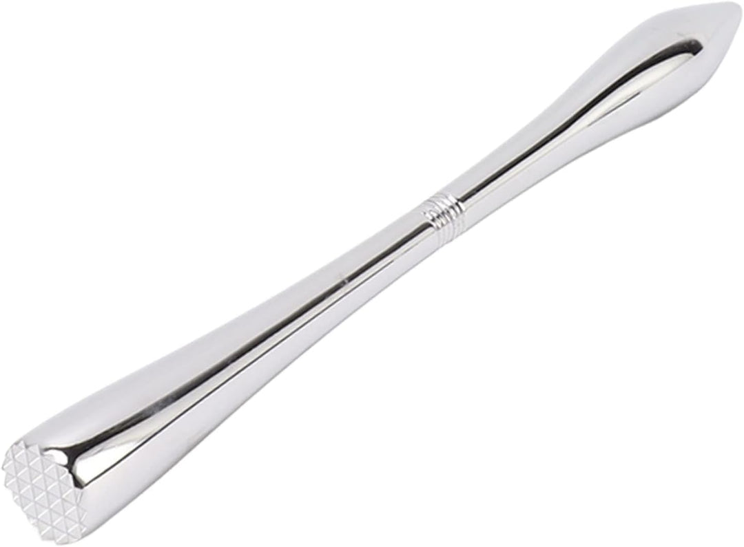 Eispickel, Edelstahl-Eiszerkleinerer mit Holzgriff für Küche, Bar, Restaurant, leicht zu greifen (B)