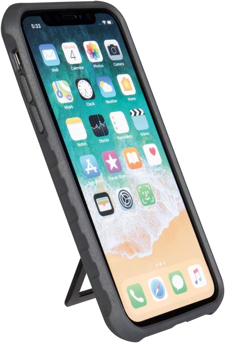 TOPEAK Unisex – Erwachsene Smartphone-Hüllen: RideCase, schwarz, 14,9cm