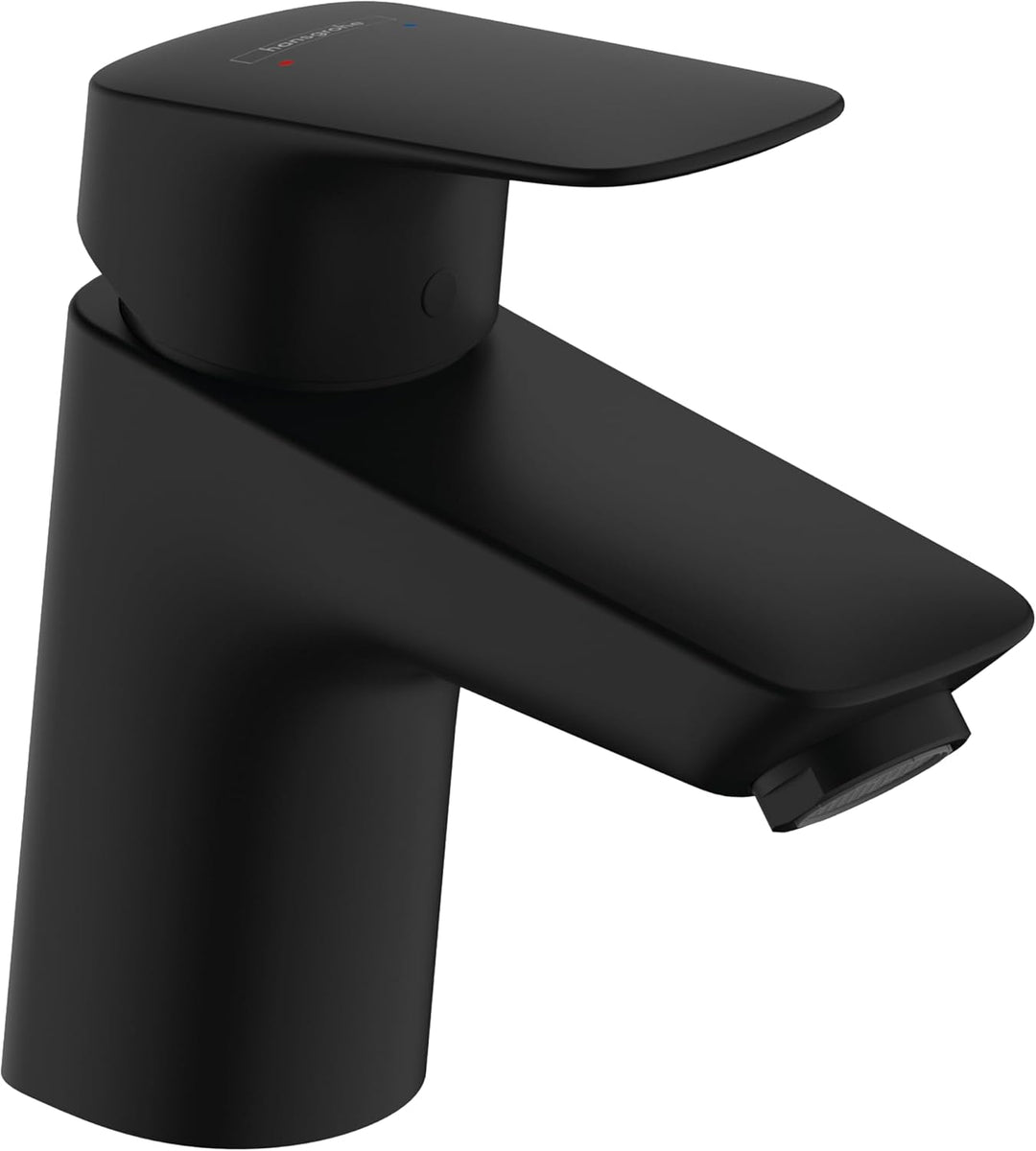 hansgrohe Logis - Waschtischarmatur mit Zugstange, Wasserhahn Bad mit Auslauf Höhe 70mm, Mischbatter