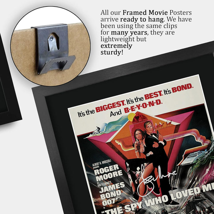 HWC Trading A3 FR James Bond - Der Spion, der mich liebte Movie Poster Roger Moore Geschenk GESTALTE