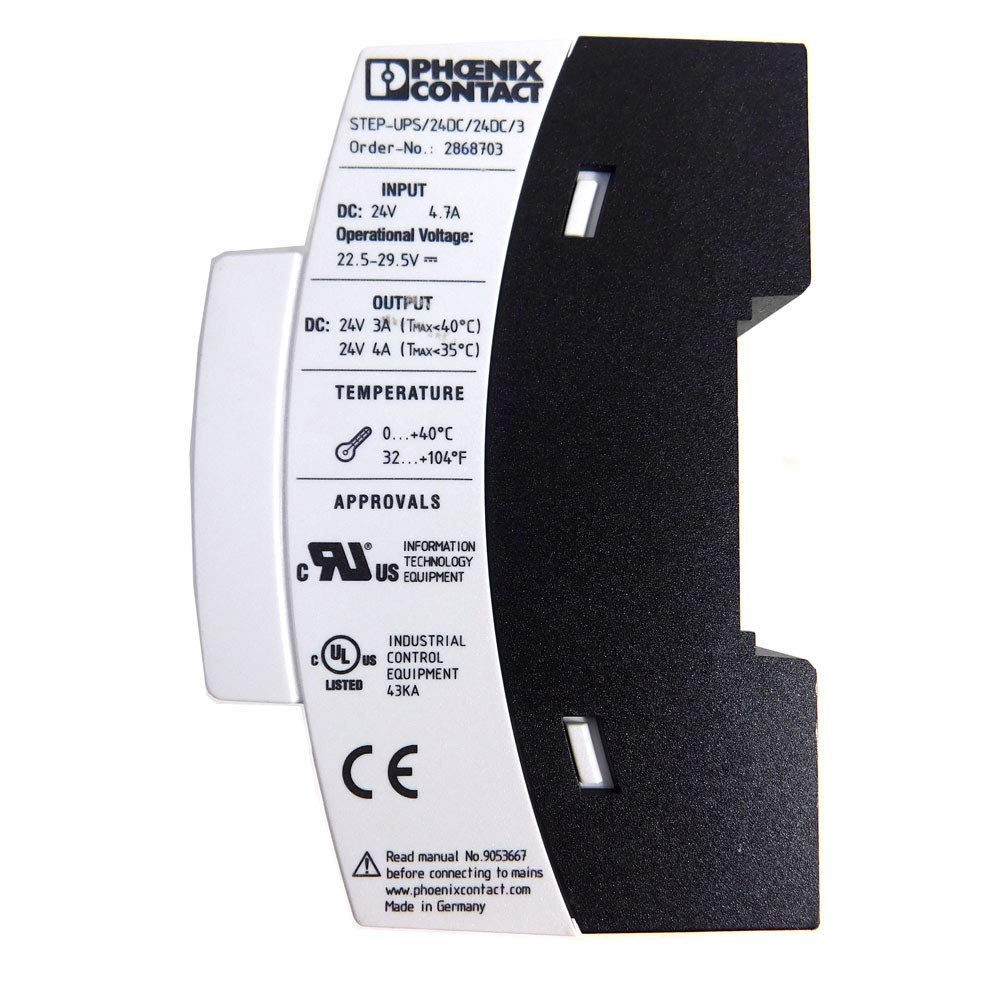 Phoenix Contact STEP-UPS DIN-Schienen USV Stromversorgung 72W, 24V dc / 3A