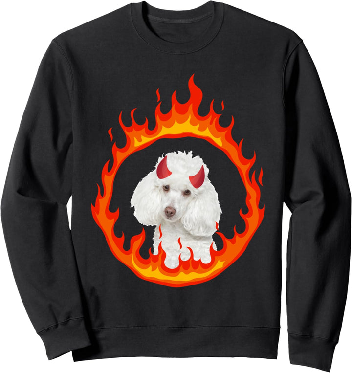 Devil Dog Poodle Sweatshirt