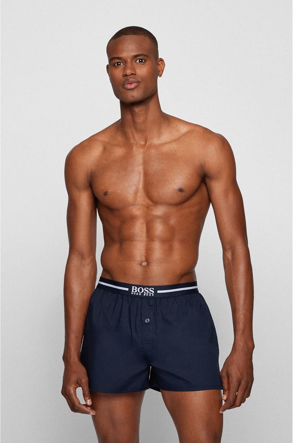 BOSS Herren Boxershorts, 2er Pack M Dark Blue405, M Dark Blue405
