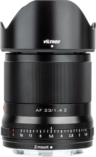 VILTROX AF 23mm F1.4 Z Mount Objektiv - Autofokus APS-C Weitwinkel Festbrennweite für Nikon Z-Mount