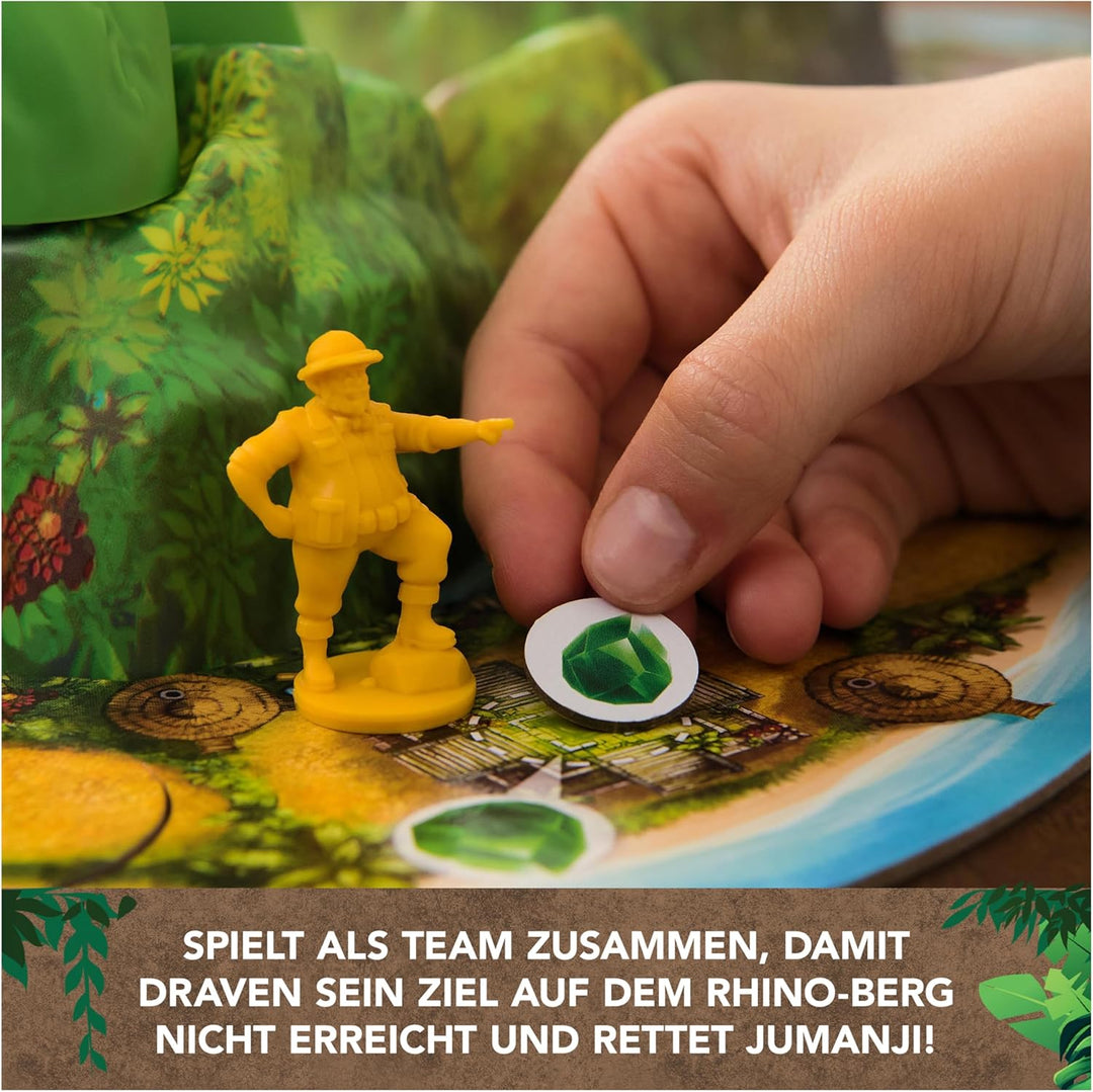 Spin Master Games - Jumanji Stampede - grosses kooperatives 3D-Abenteuerspiel für die ganze Familie,
