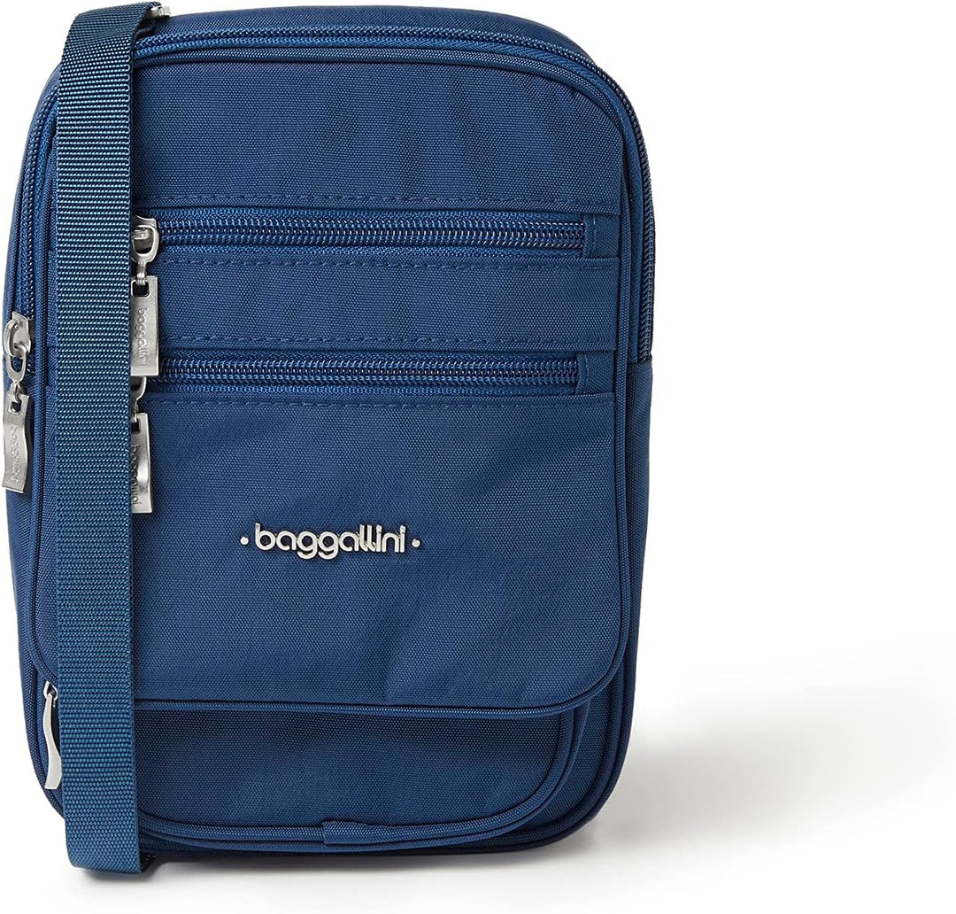 Baggallini RFID Journey Crossbody Pazifik, Pazifik
