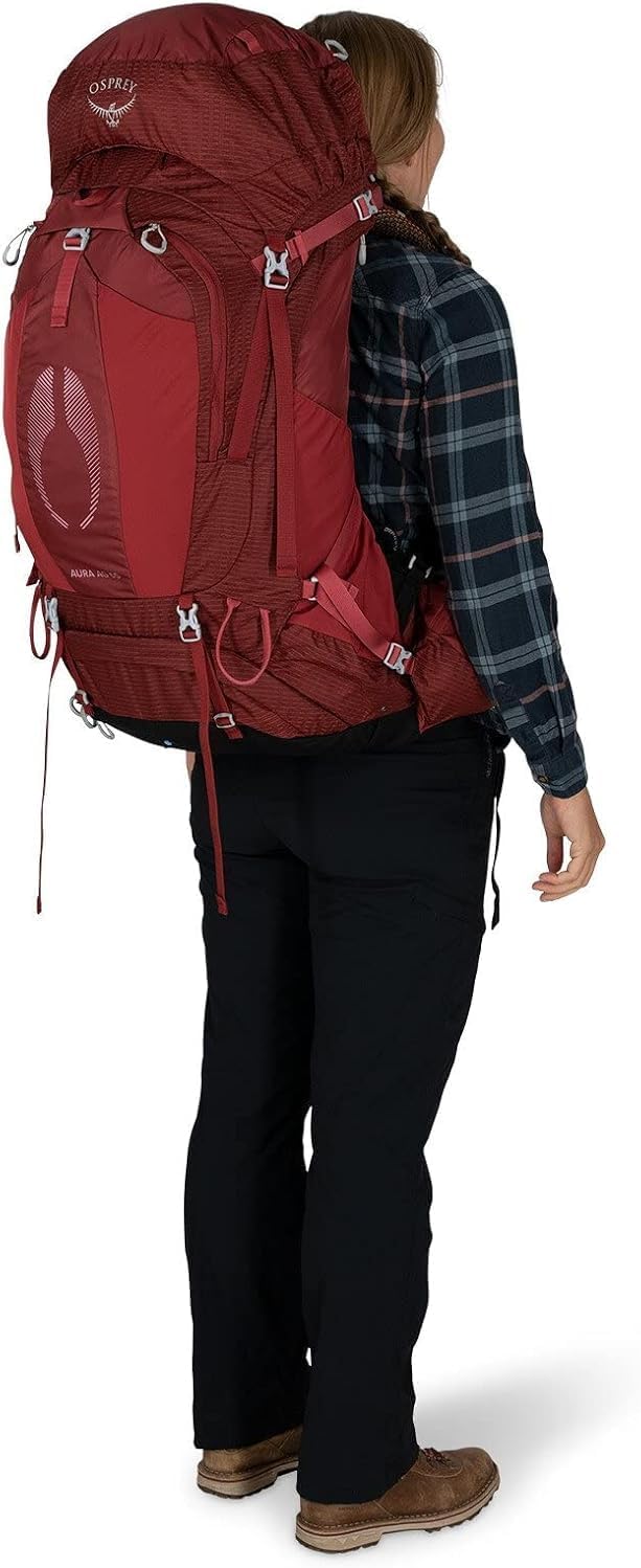 Osprey Damen Aura AG 65 Rucksack, enchantment purple, M-L