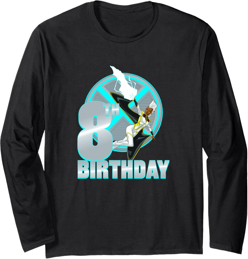 Marvel X-Men Storm 8th Birthday Badge Langarmshirt