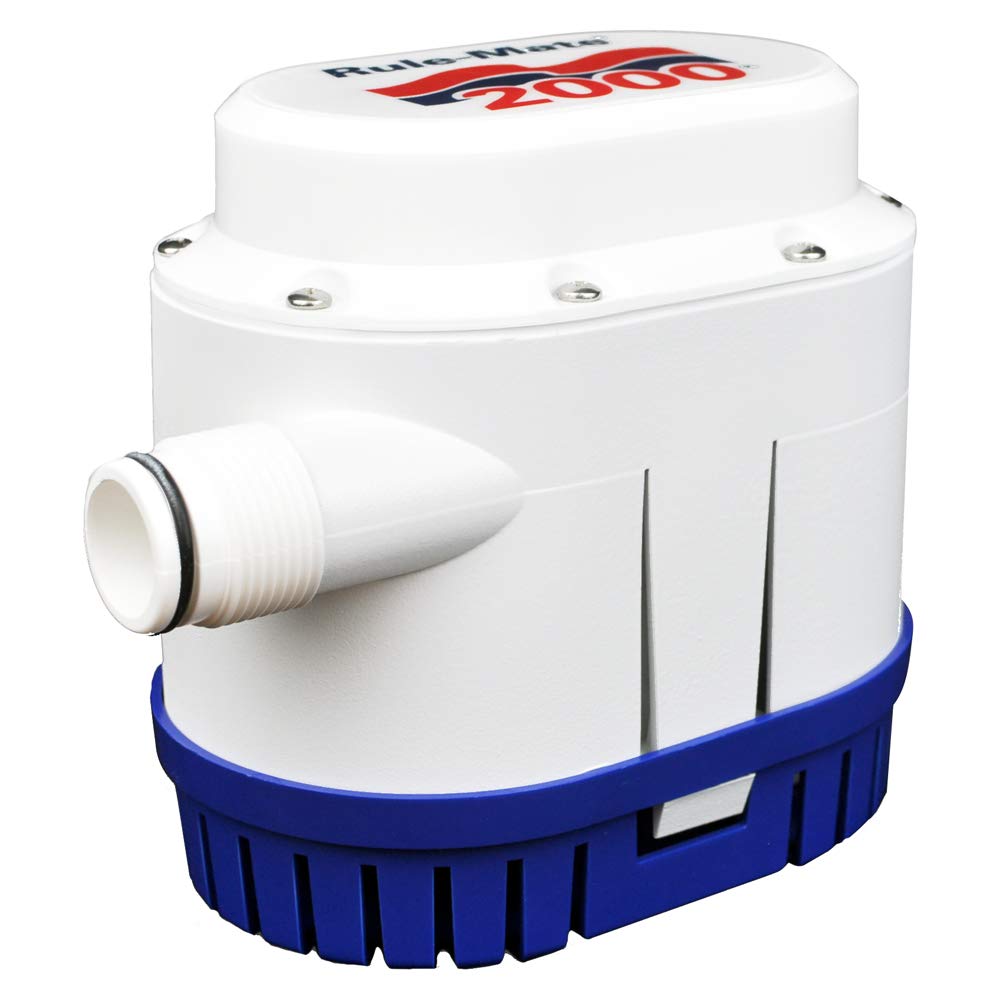 Rule-Mate Automatisierte Bilgenpumpe 12 Volt 2000 Gph, 12 Volt 2000 Gph