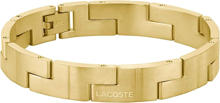 Lacoste Armband mit Knebelverschluss für Herren Kollektion Yellow Gold, Yellow Gold