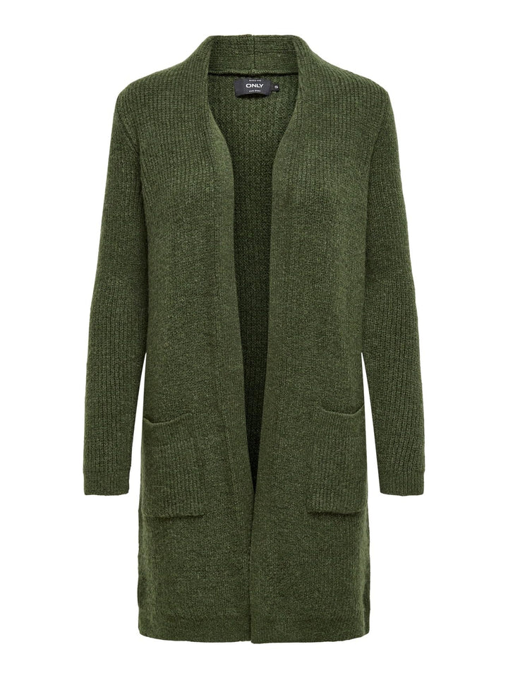 ONLY Female Strickjacke ONLJADE Strickjacke XS Khaki/Detail:w Melange, XS Khaki/Detail:w Melange