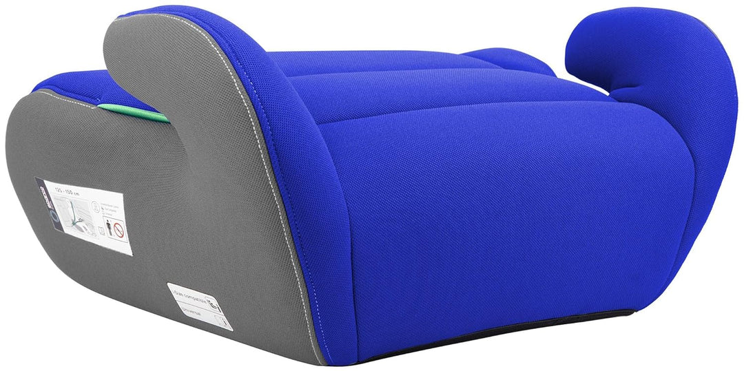 Sparco Baby Booster 125—150 I-SIZE R129 Autoaufsatz für Kinder, Blau/Grau Blau und Grau, Blau und Gr