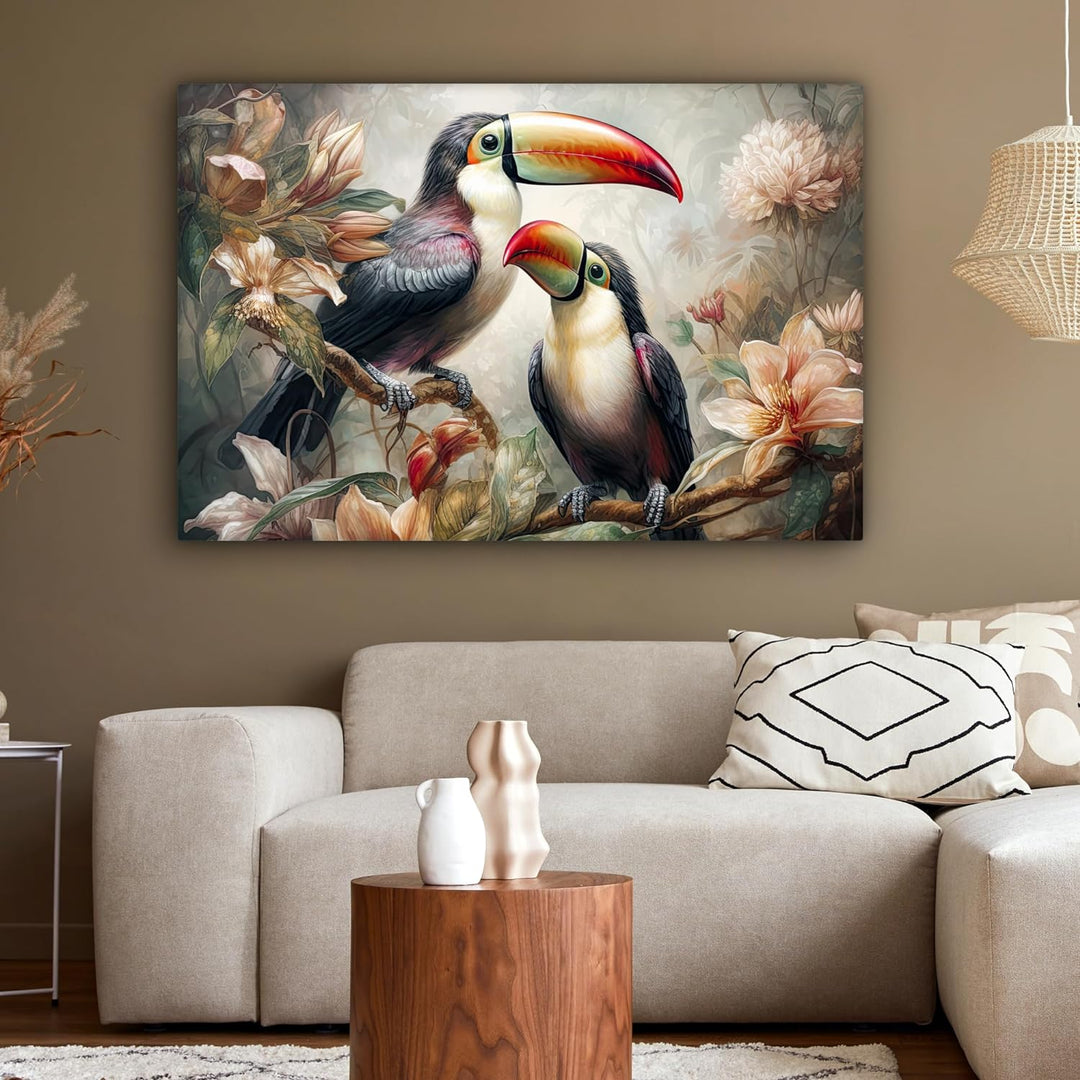 MuchoWow© Bilder Gross 120x80 cm XXL Wohnzimmer Deko Modern Wandbild Foto auf Leinwand Bild Schlafzi