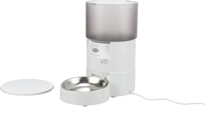 TRIXIE Futterautomat TX-S Smart 3.0L für Hunde & Katzen – programmier- und steuerbarer Futterspender