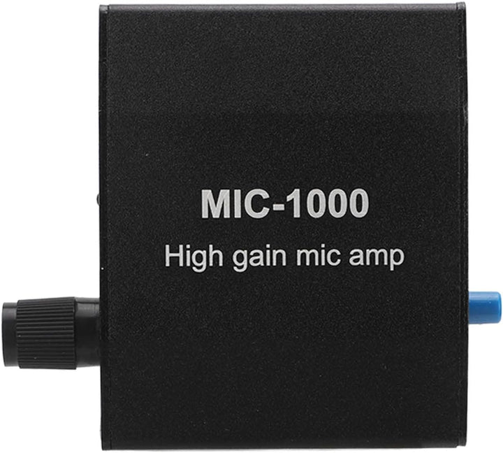 Mikrofonverstärker, Mikrofon-Audioverstärker mit Hoher Verstärkung, 1000-fache Verstärkung, Zubehörs
