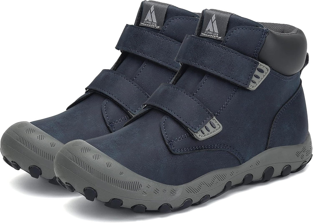 Mishansha Kinder Wanderschuhe rutschfest Leicht Trekking Wanderstiefel für Jungen Mädchen Gr.24-38 2