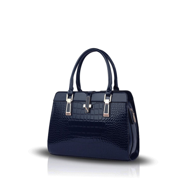 Nicole&Doris Damen Handtaschen neue Umhängetasche Lackleder Shell schultertasche Henkeltaschen Tasch