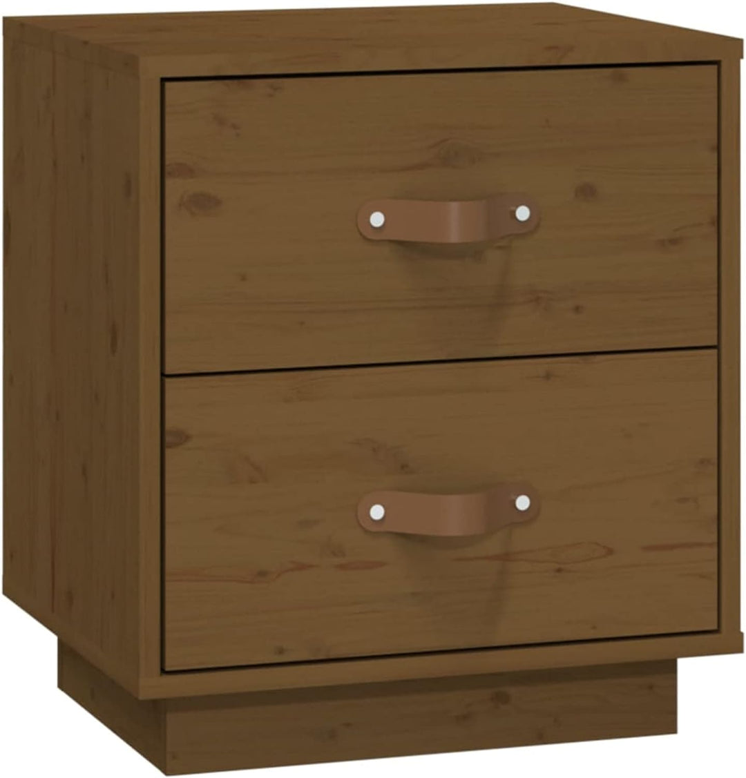 Tidyard Nachttisch mit Schubladen Nachtschrank Nachtkommode Nachtkonsole Nachtschränckchen Schlafzim