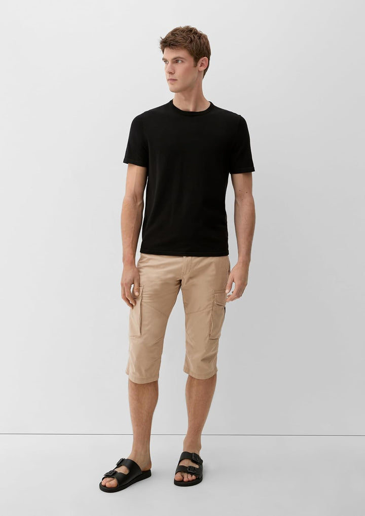 s.Oliver Herren Cargo-Bermuda, Detrot Relaxed Fit, Brown