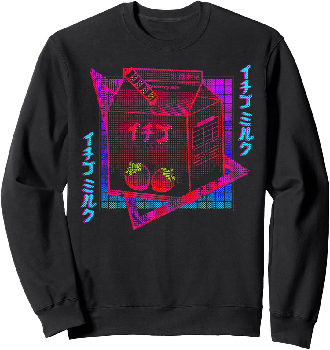 Harajuku Japanese Strawberry Milk Sweatshirt