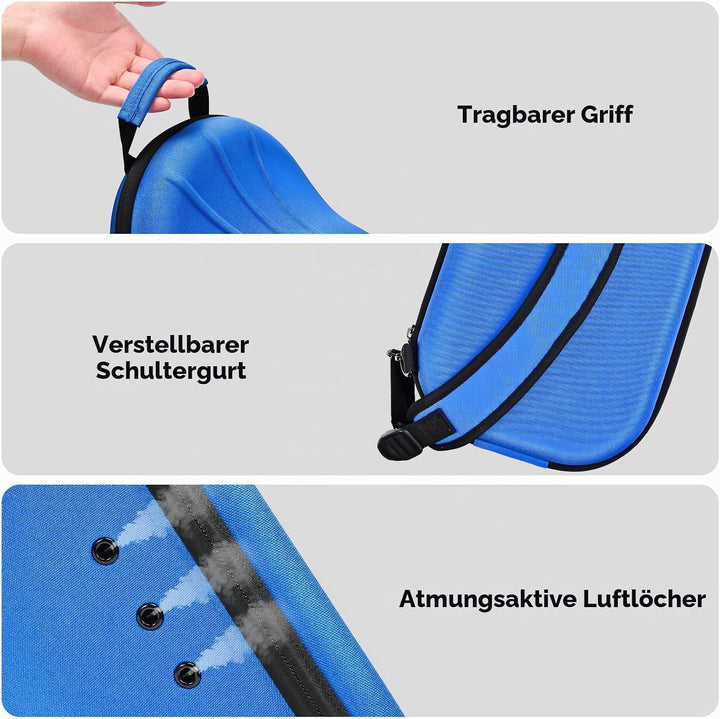 ProCase Baseball Cap Organizer, Hut Reise Case Hat Carrier Aufbewahrungstasche für 6-7 Caps, Huthalt