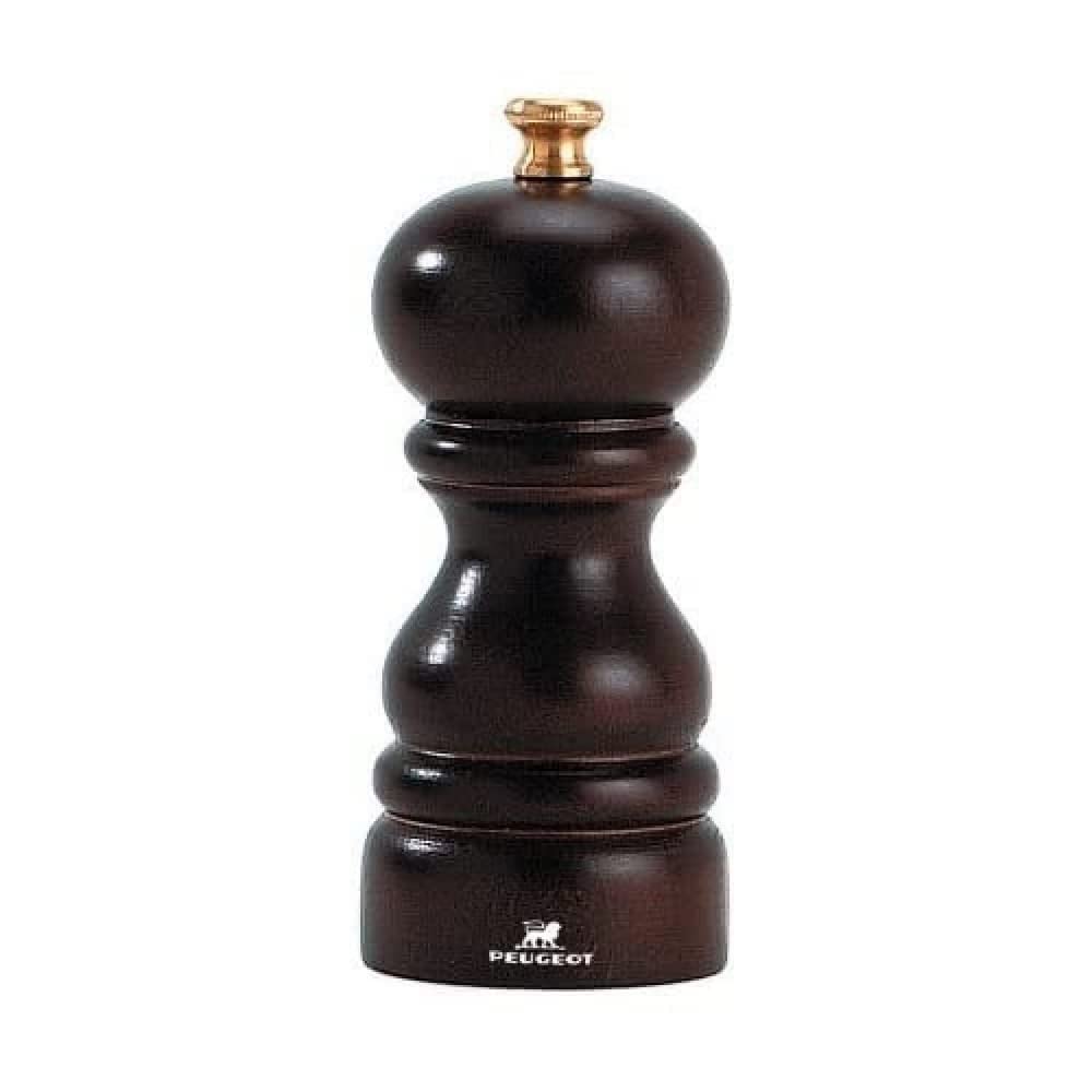 Peugeot pepermolen donker hout 12.7cm Pfeffermühle Schokolade, Pfeffermühle Schokolade