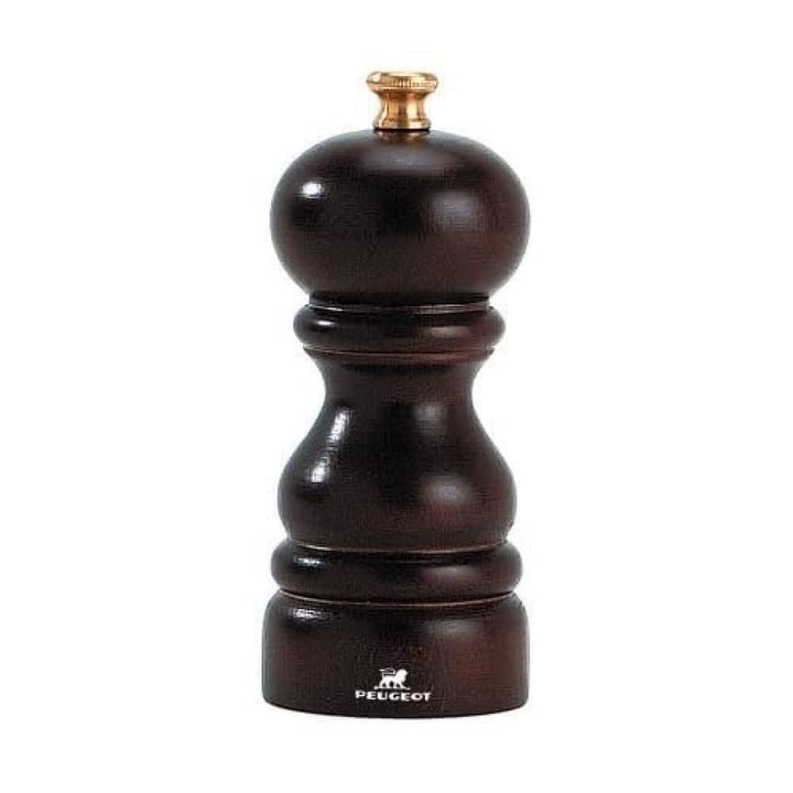 Peugeot pepermolen donker hout 12.7cm Pfeffermühle Schokolade, Pfeffermühle Schokolade