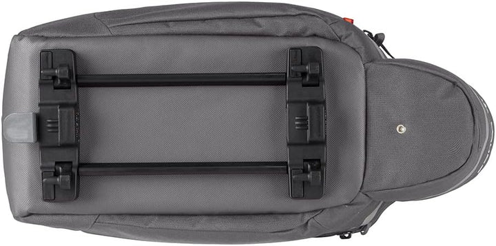 VAUDE 12705 Unisex – Erwachsene Silkroad L (Snap-it) Gepäckträgertaschen Einheitsgrösse Anthracite,