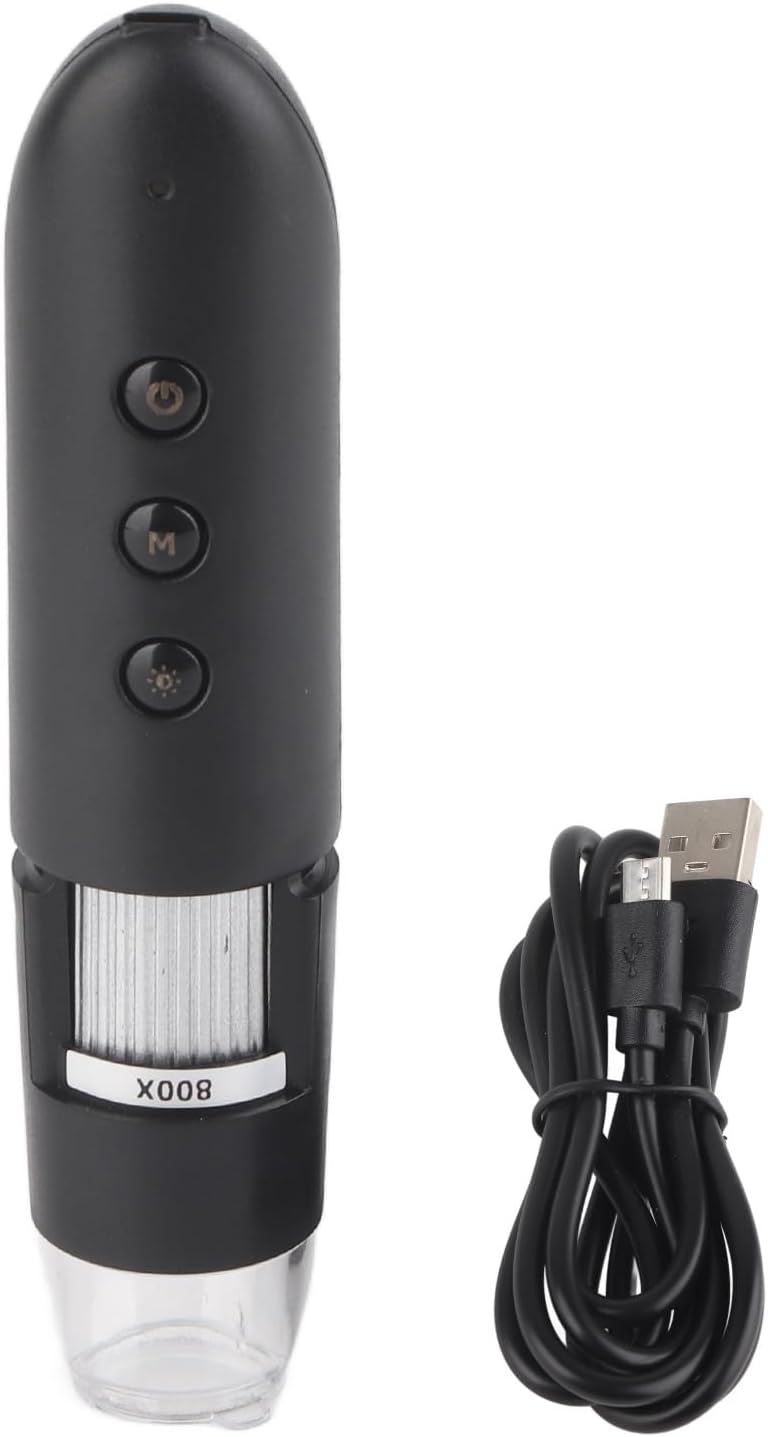 Handheld Digitalmikroskop, Kopfhautkamera 800 -fache Vergrösserung mit LED -Licht -Kopfhautanalysema