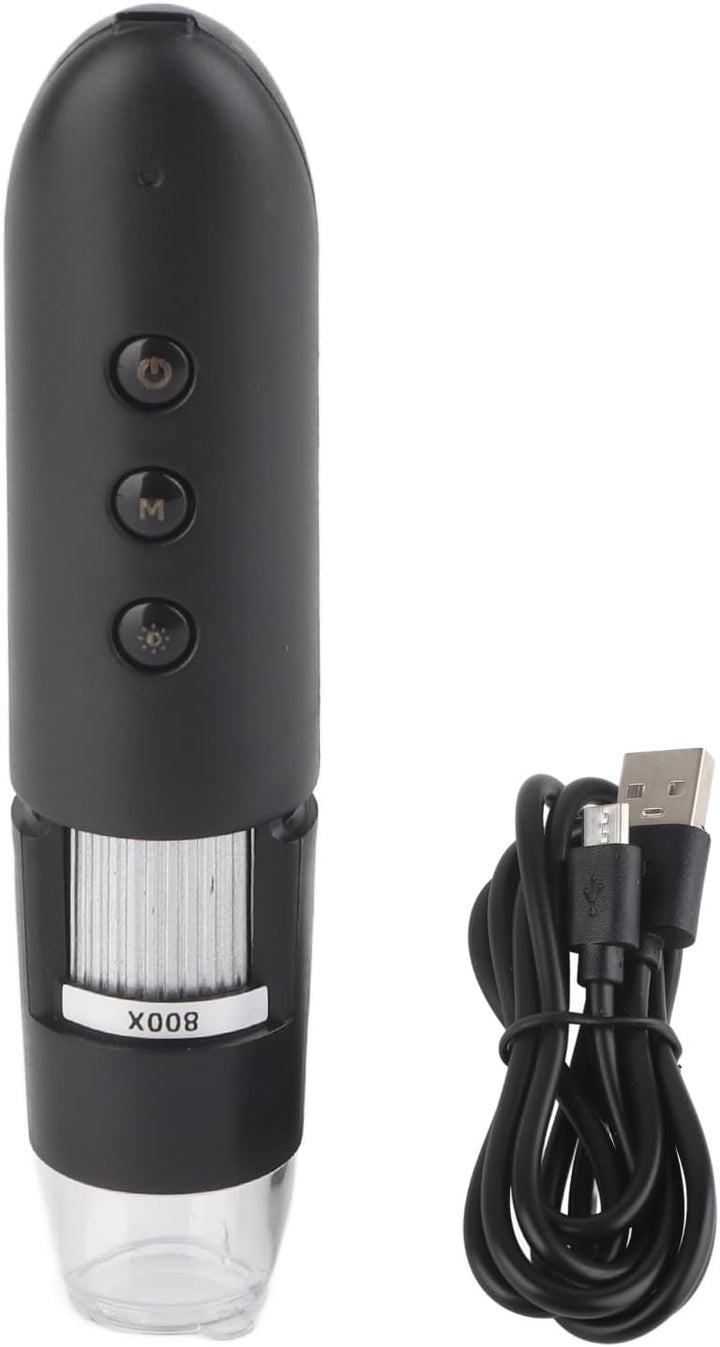 Handheld Digitalmikroskop, Kopfhautkamera 800 -fache Vergrösserung mit LED -Licht -Kopfhautanalysema