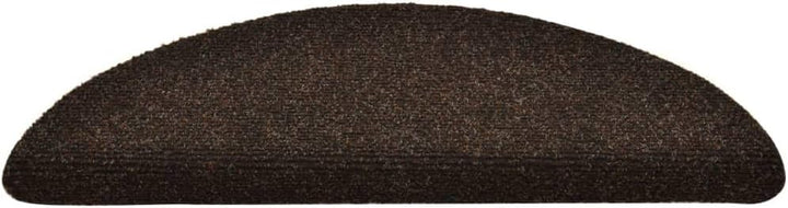 homiuse Treppenmatten Selbstklebend 15 STK. Braun 56x17x3 cm Nadelvlies Treppenstufen Matten Modern
