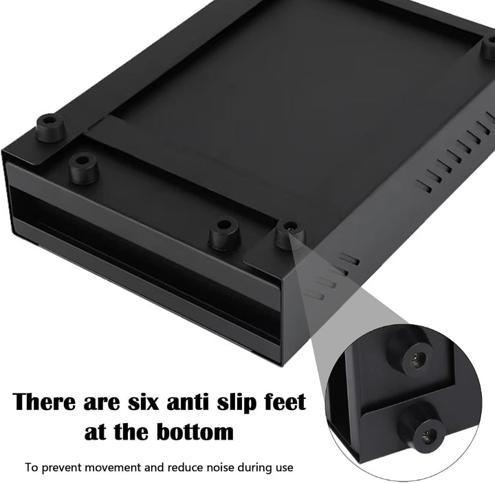 Kaffeesatz Abklopfbehälter für Siebträger, 35 x 25 x 8 cm Edelstahl Knock Box für Espresso Siebträge