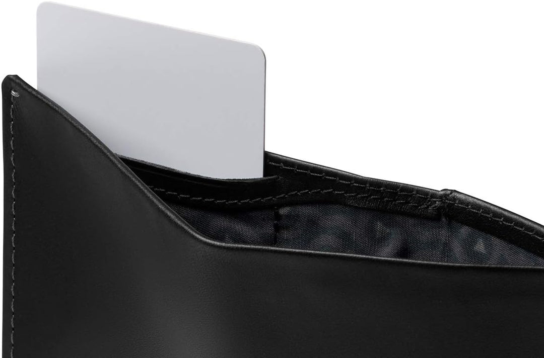 Bellroy Note Sleeve – dünne Lederbörse, mit RFID-Schutz (max. 11 Karten Plus Scheine) - Black - Rfid