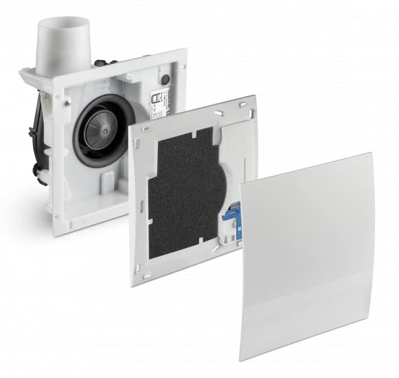 Ritzer by Lunos Silvento ec als Klemmlüfter - schnell installiert, Komplettset inkl. Platine, Lüfter