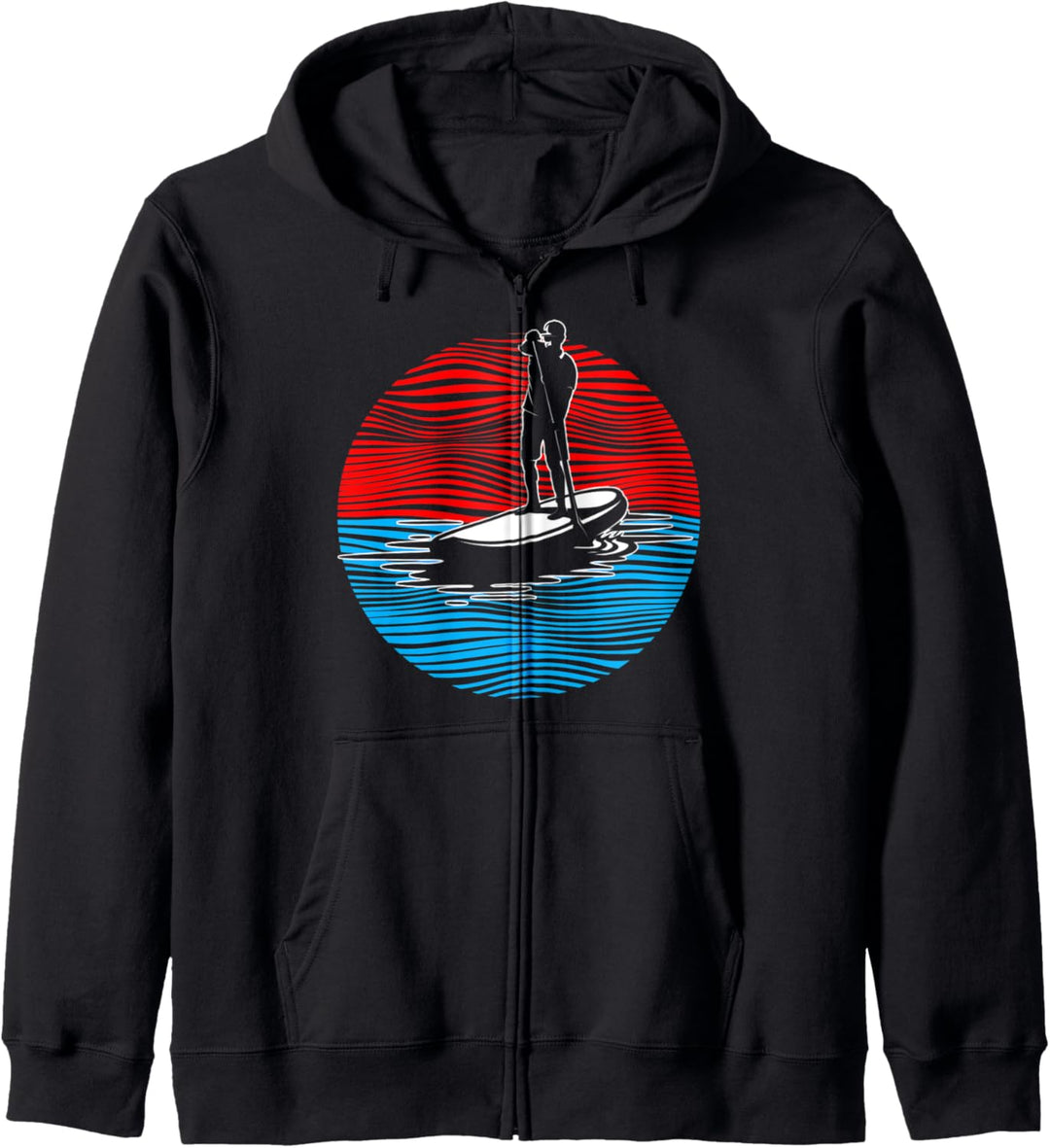 SUP Hobby Paddelboarder Wassersport Stand Up Paddeln Kapuzenjacke