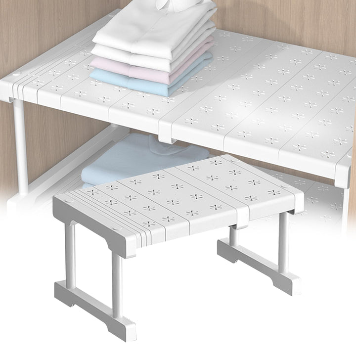 Verstellbare Einlegeboden Schrank, Erweiterbares Schrankeinsatz, Einlegeböden für Schränke, Ohne Boh