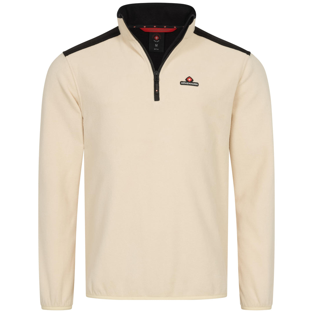 Höhenhorn Skyja Herren Fleece Pullover Herbst Winter Microfleece Sweatshirt Half Zip Fleecepullover,