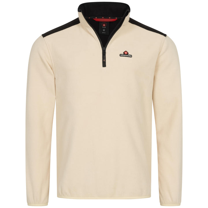 Höhenhorn Skyja Herren Fleece Pullover Herbst Winter Microfleece Sweatshirt Half Zip Fleecepullover,