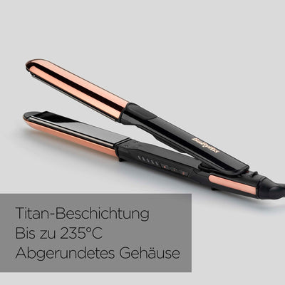 BaByliss Straight & Curl Brilliance 2-in-1 Glätteisen ST482E, Schwarz Glätteisen_Straight & Curl Bri